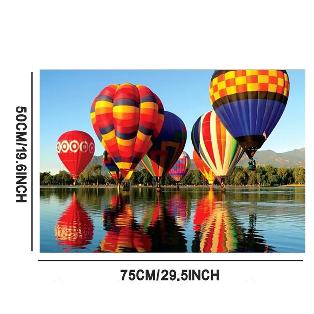 

Adult Children Puzzle Holiday Gift Puzzle Toy 1000pc Landscape Pattern Puzzle Parent-child Interactive Educational Toys