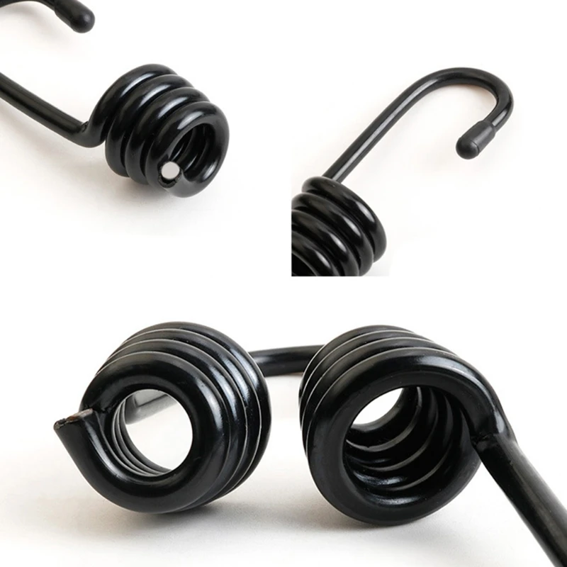 12 шт. спиральные крючки для натяжителя 7 мм морской ударный шнур эластичный ремни