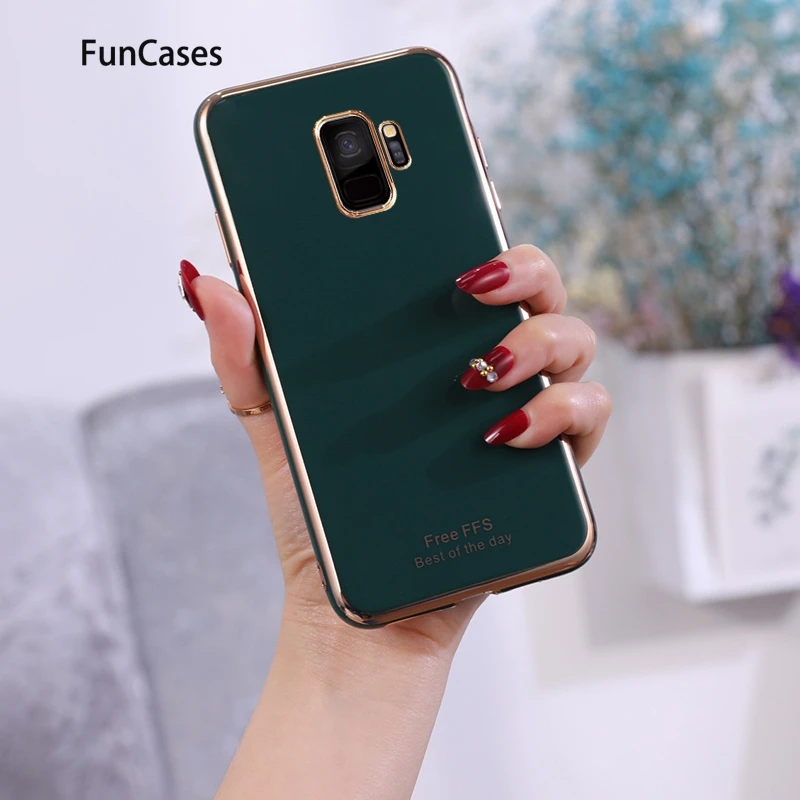 Чехлы для мобильных телефонов Samsung S9 Plus милый чехол Galaxy A50 A51 A30S A50S M10 A70 S10 + Note 10 Pro A71