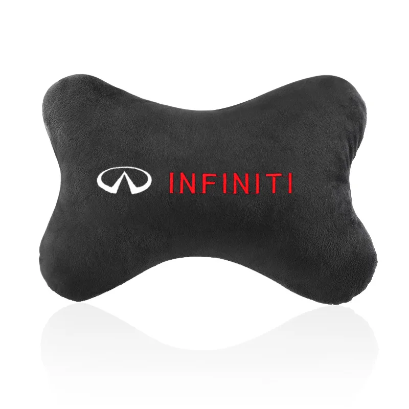 1 шт. чехол для подголовника автомобиля сиденья подушка шеи Infiniti FX35 Q50 Q30 ESQ QX50 QX60 QX70