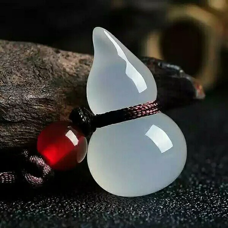 Натуральный небольшой тыквы халцедон кулон|gift necklace|gift giftsgift jewelry |