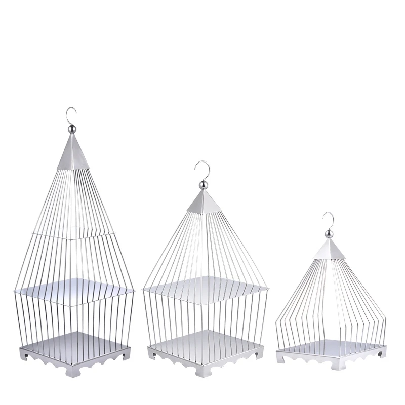 Европейская птичья клетка буфет-дисплей украшение десертного стола полка для