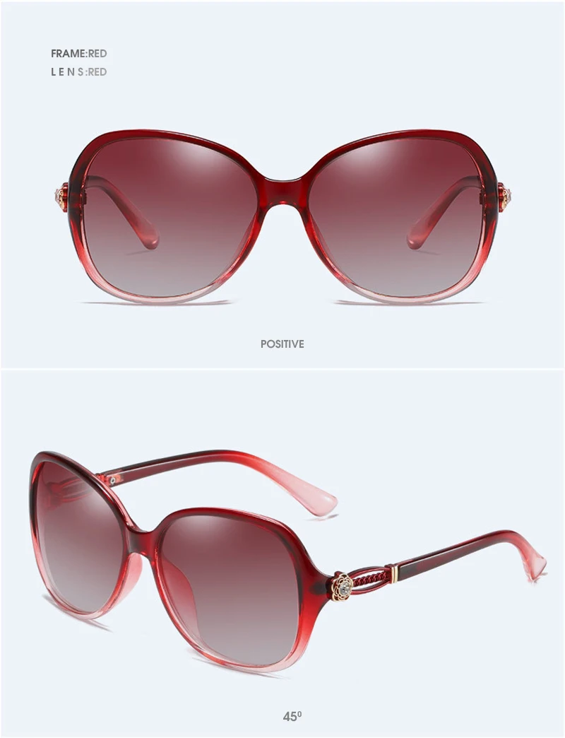 SUNWEAR, Новое поступление, негабаритные квадратные поляризованные женские солнцезащитные очки, фирменный дизайн, розовые дужки, солнцезащитные очки, женские безопасные очки для вождения