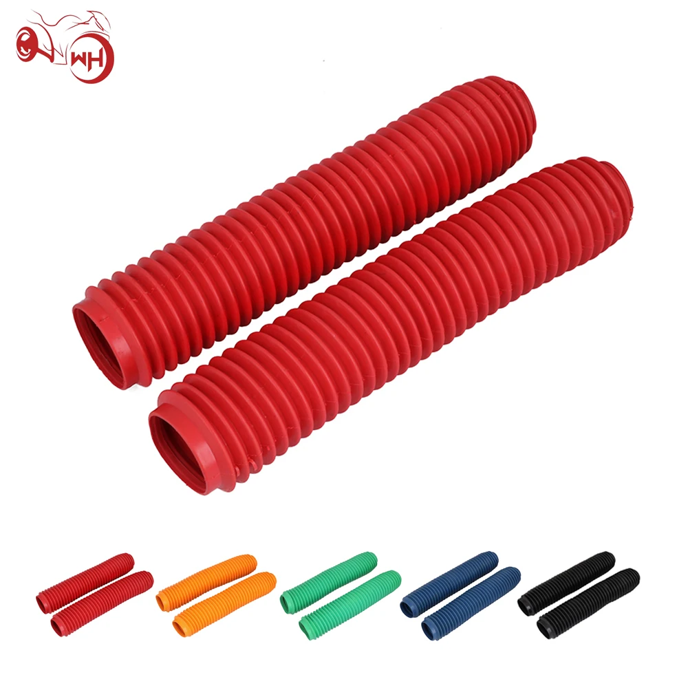 

For HONDA CR125 CR150 CR250 CR500 CRF230 CRF250R CRF250X CRF450R CRF450X Motorcycle Front Rubber Fork Boots Gaiters Sleeve