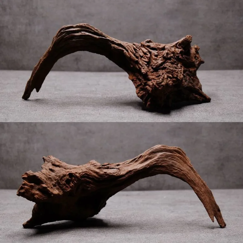 Украшение для аквариума озеленения коряга рыбы креветки аквапейзаж деревянный