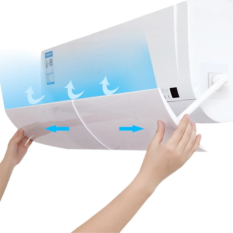 Противоударный выдвижной экран для кондиционера дефлектор холодного