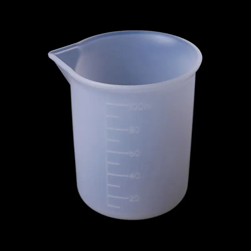 

1 Set DIY Epoxy Resin Tools Measure Cups Silicone Cup Mix Stick Wooden Sticks Dropper Adjustment Adjuster Jewelry Making E56C