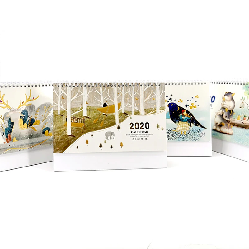 Новинка 2020 Настольный календарь планировщик Еженедельный ежемесячный список