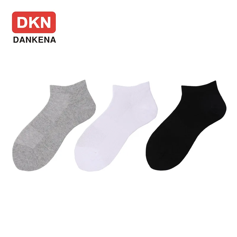 DKN пара носков однотонные тонкие хлопковые дышащие сетчатые носки повседневные