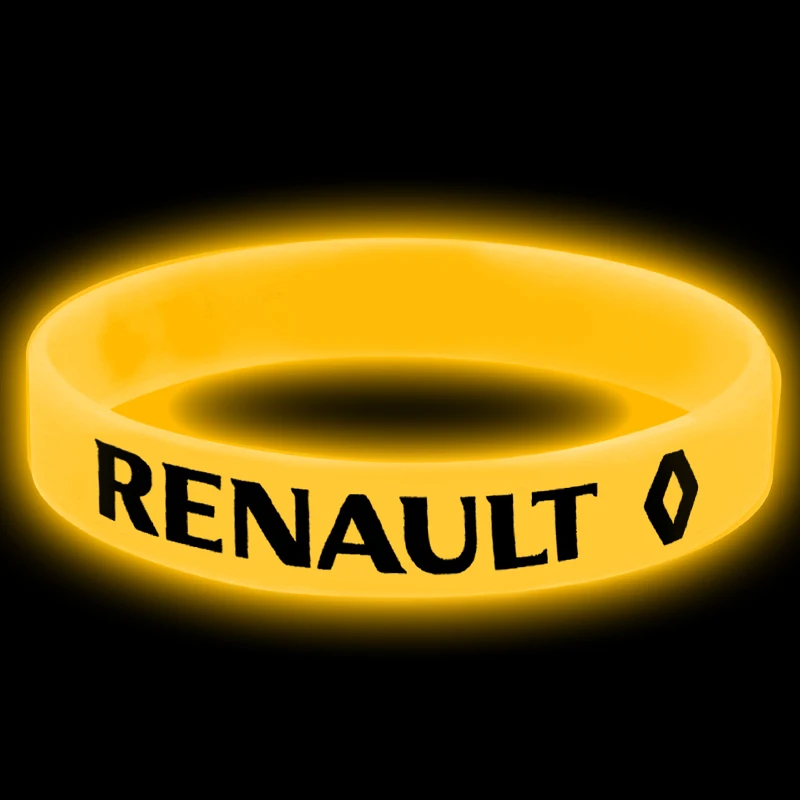 1 шт. светящийся автомобильный значок силиконовый голографический браслет