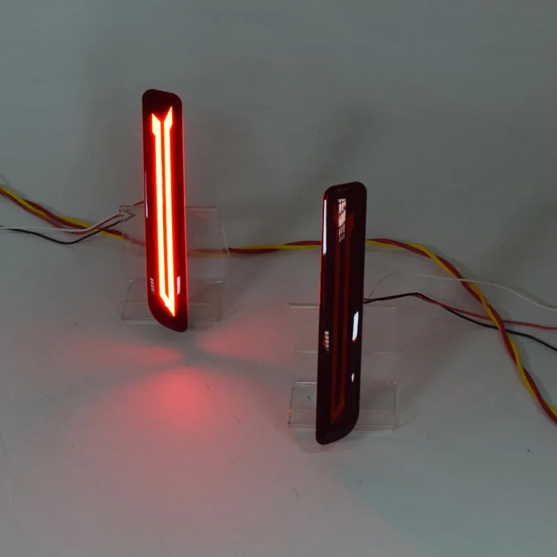 Автомобильный светодиодный задний стоп-сигнал бампер отражатель