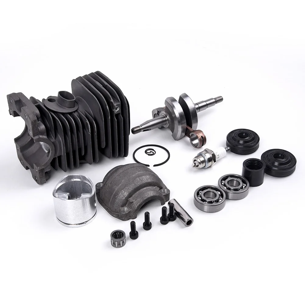 Коленчатый цилиндр поршневые шарикоподшипники масляные уплотнения для HUSQVARNA 136