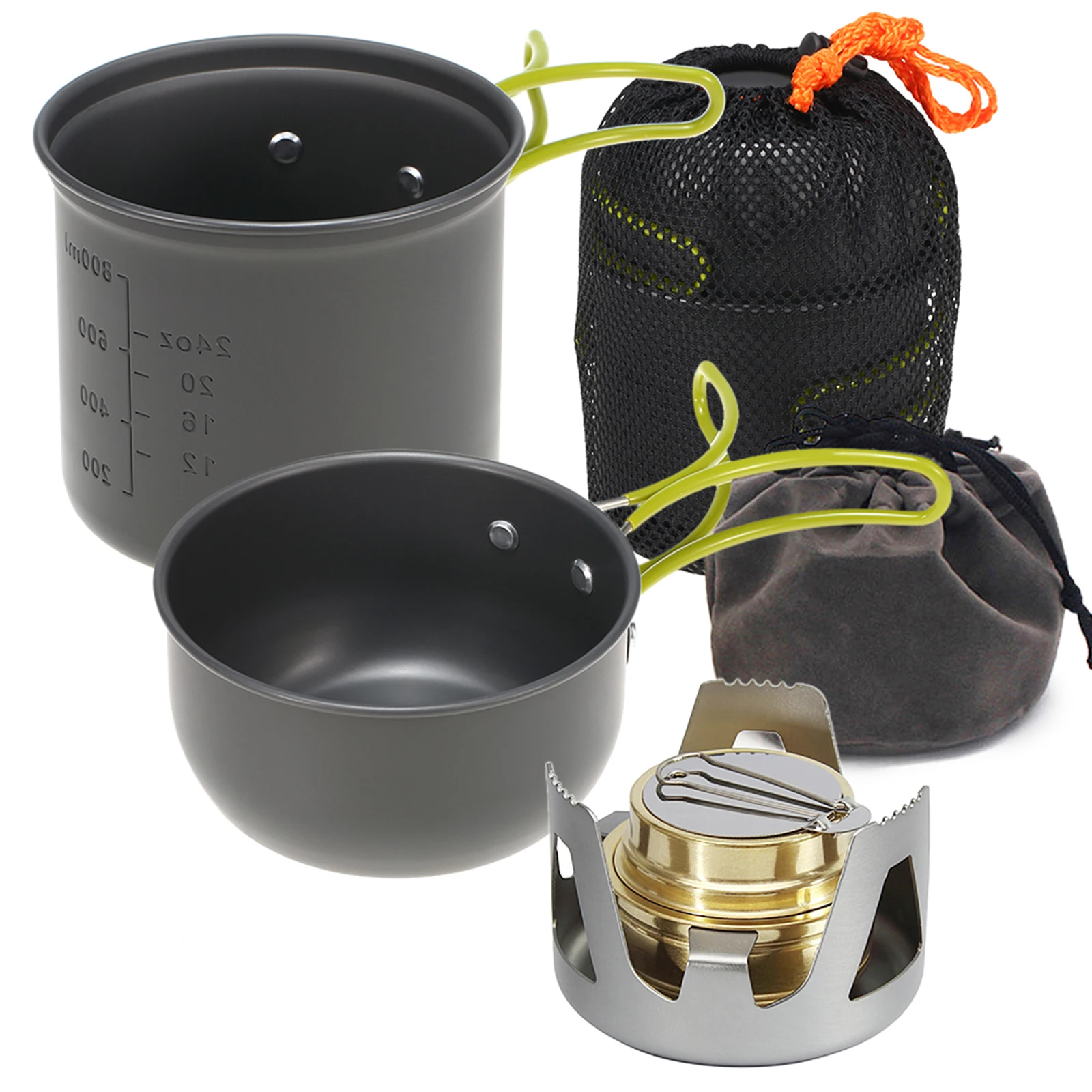 

Мини-спиртовая плита, набор для приготовления пищи, для отдыха на природе, кемпинга, пешего туризма, рыбалки, портативные плиты