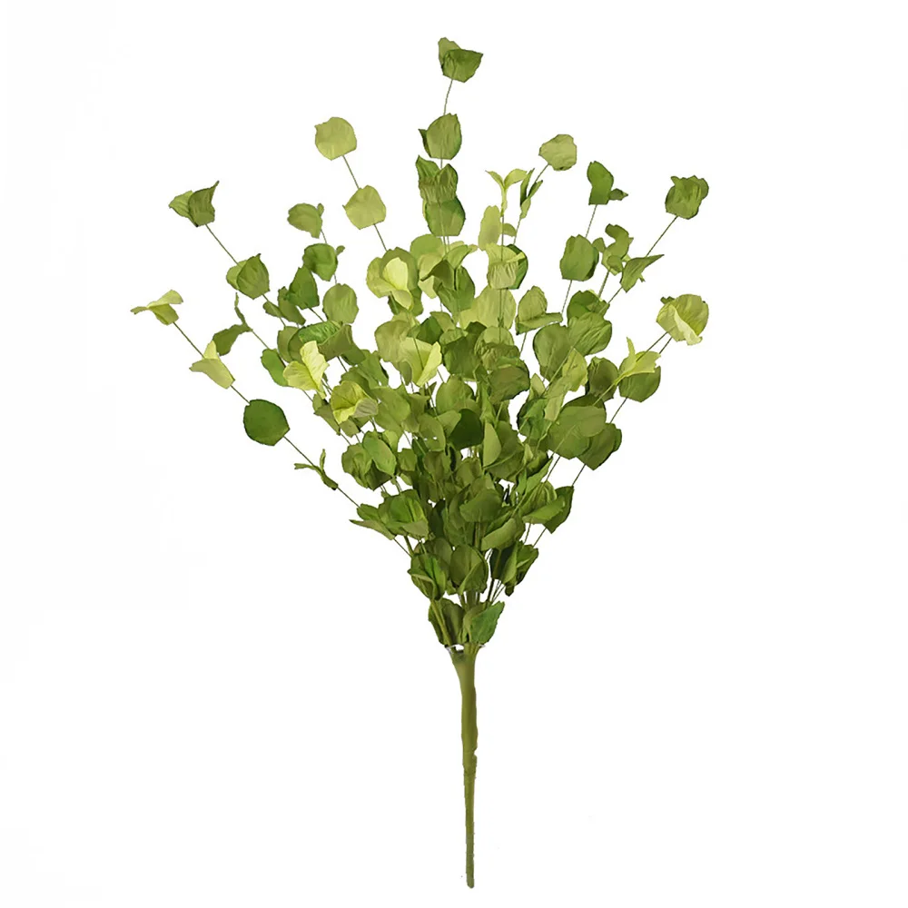 

Растения эвкалипт Декор стебли цветочный свадебный Декор для дома пластиковый шелк 50 см искусственный цветок