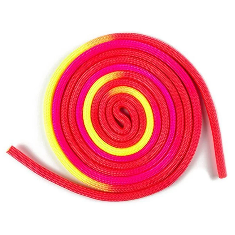 

Sports Gym Rainbow Color Rhythmic Gymnastics Rope Solid Competition Arts Training Rope Gymnastics Rope New Fitness Jumping Rop.e