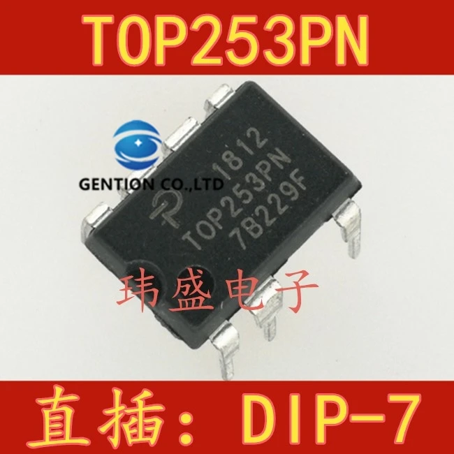 

10 шт. TOP253PN TOP253 чип управления питанием DIP-7 в семь футов в наличии 100% новый и оригинальный чип