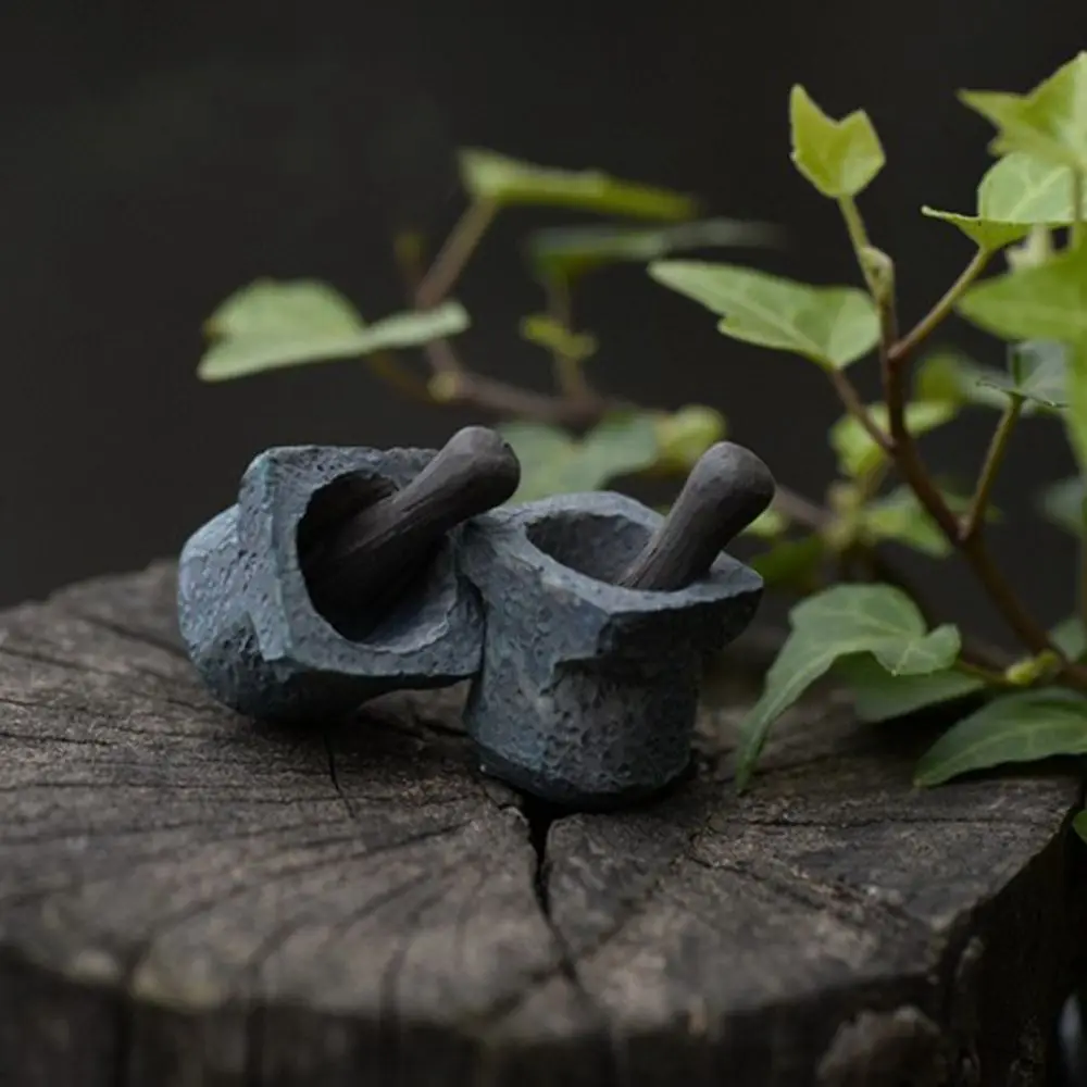 DIY каменная Ступка маленькая статуя аксессуары искусственная Статуэтка