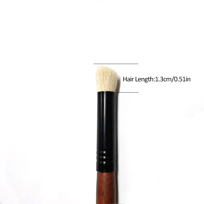 Природный козий волос Макияж кисти кисточка для нанесения теней век блендер