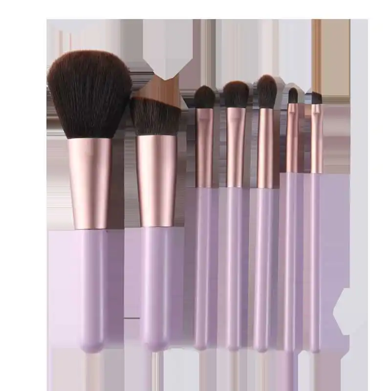 

7 Pcs Makeup Brushes Tool Set Cosmetic Powder Eye Shadow Foundation Blush Blending Beauty Make Up Brush Maquiagem