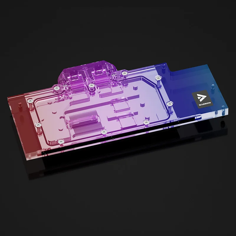 Курган GPU воды блок для AMD Radeon VII радиатор водяного охлаждения процессорный кулер