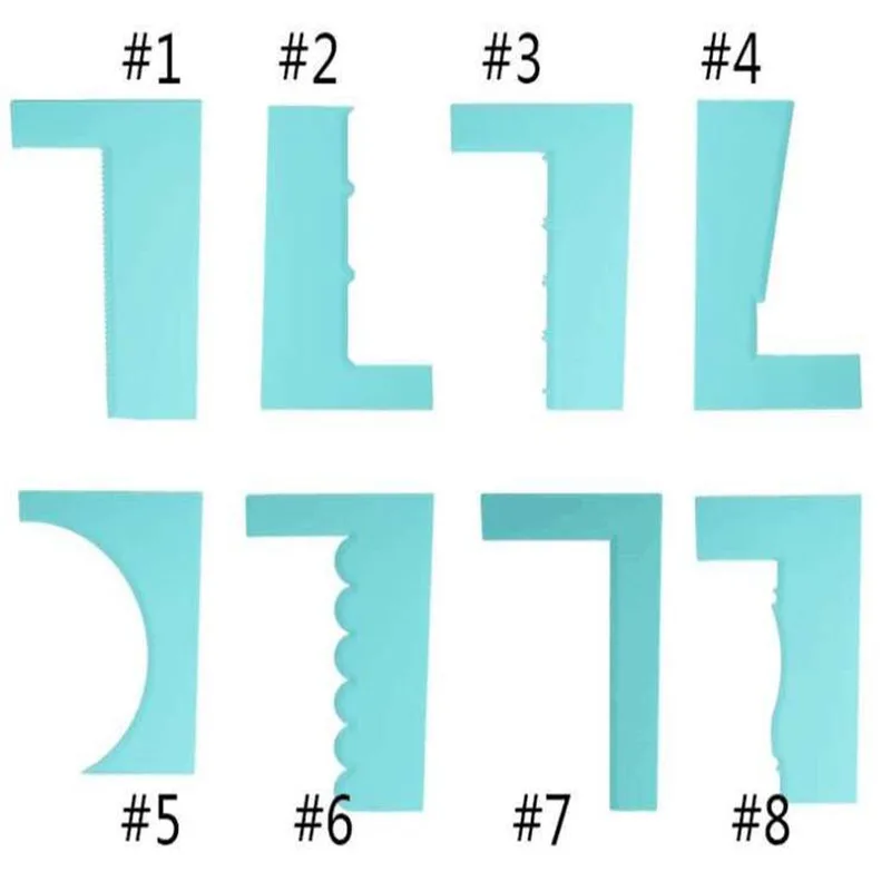 

Нестандартные лопатки, резак для печенья, пластиковые кухонные инструменты для выпечки фруктов, нож для выпечки, форма для торта, инструмен...