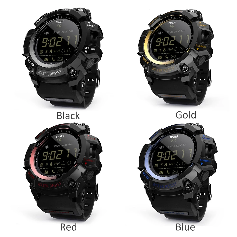 LOKMAT MK16 Смарт-часы для мужчин и женщин на 12 месяцев Срок службы батареи IP67 / 5ATM