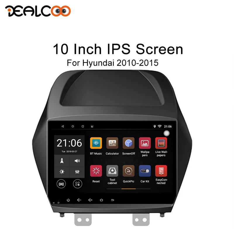 Автомагнитола 2 Din gps Android автомагнитола Центральная мультимедиа для hyundai IX35 2010 2015|
