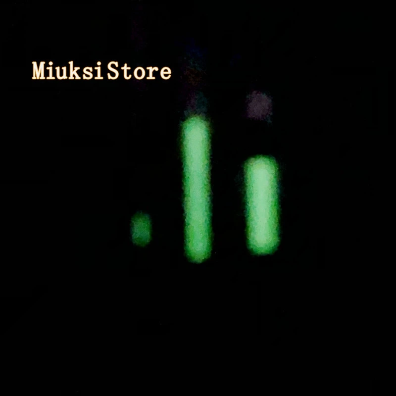 Зеленый светящийся стрелки часов подходят miyota 8215 8205 821A mingzhu DG2813 3804 движение P943-miyota