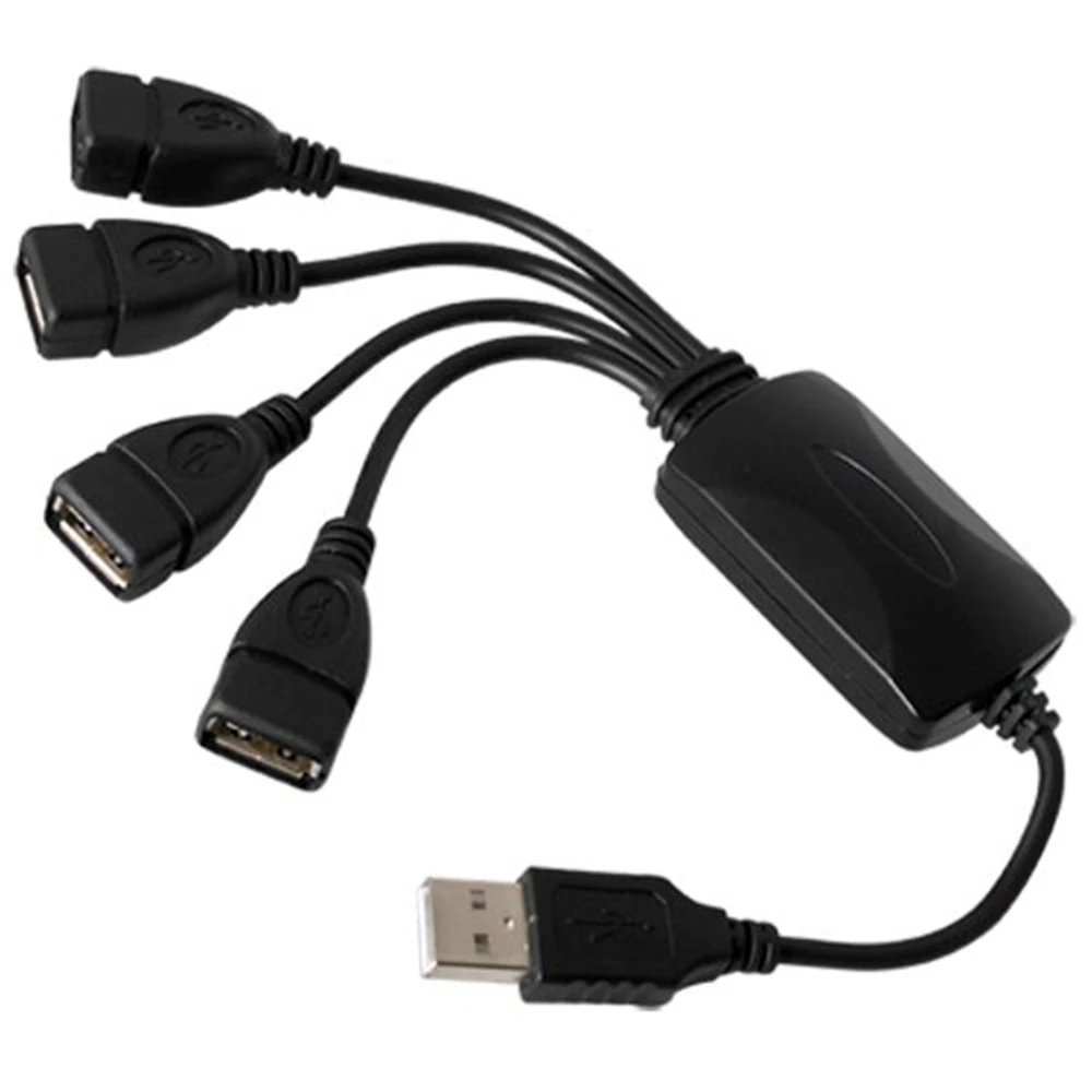 4 порта Usb зарядное устройство переключатель 2 0 мини кабель концентратор