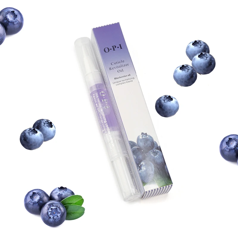 Blueberry BearPaw для женщин, для ногтей, для кутикулы, масляная ручка, 3 мл, ароматизатор, 1 бутылка, алоэ, роза, питание, Масло для кутикулы, лак для ногтей, лечение, маникюр - Цвет: Blueberry