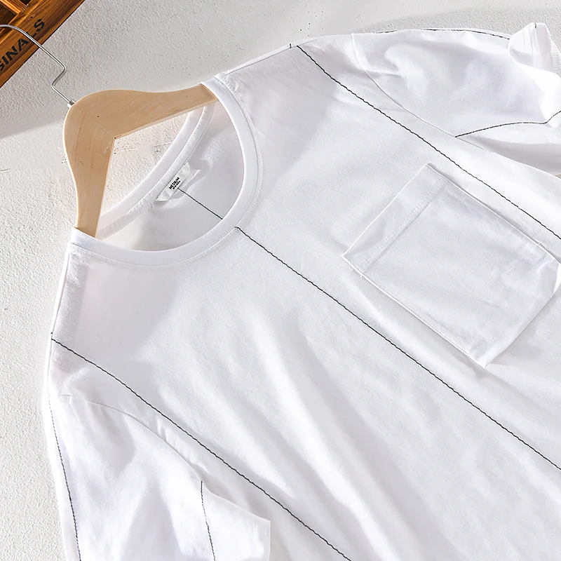 

2020 Summer new arrival short sleeve linen t shirt men brand casual t-shirt for men fashion retro tshirt mens chemise overhemd