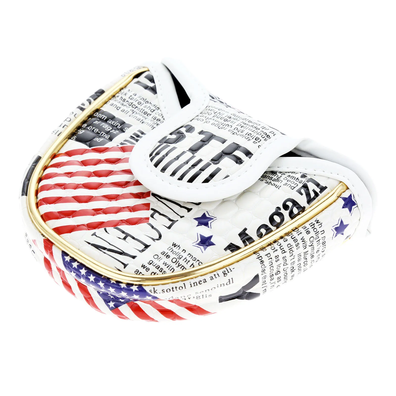 1 шт. Водонепроницаемый искусственная кожа Молоток Гольф Лезвие короткой клюшки