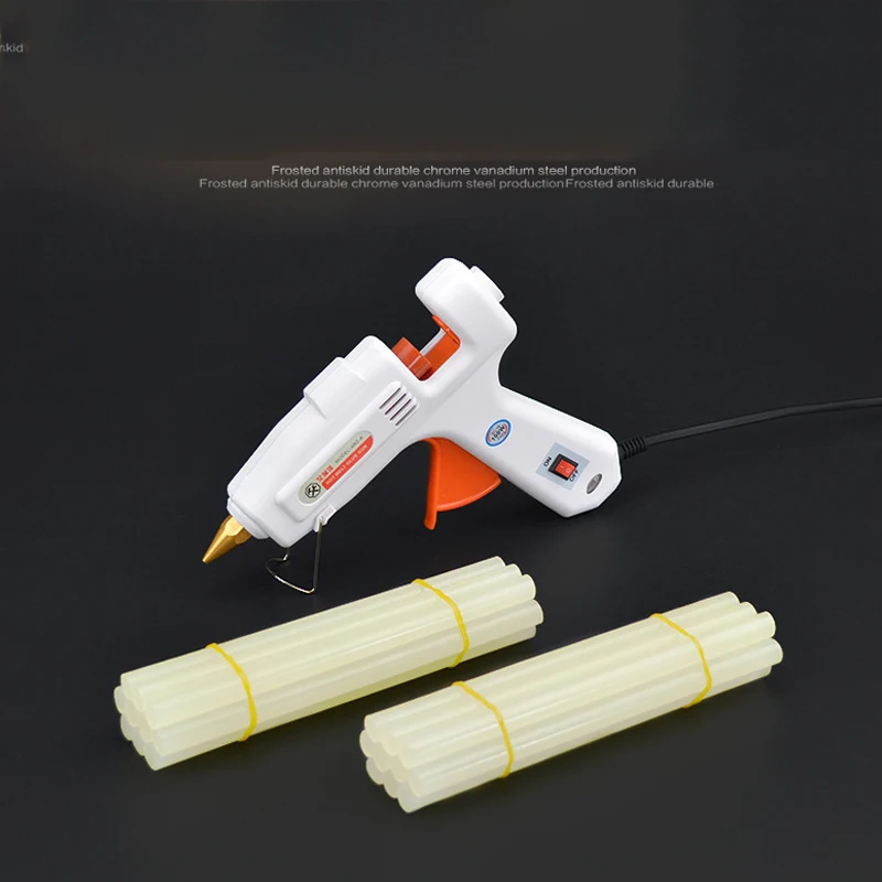 

High Temp Heater Melt Hot Glue Gun 30W Repair Tool Heat Mini Gun EU Use 7mm Glue Sticks Optional Base