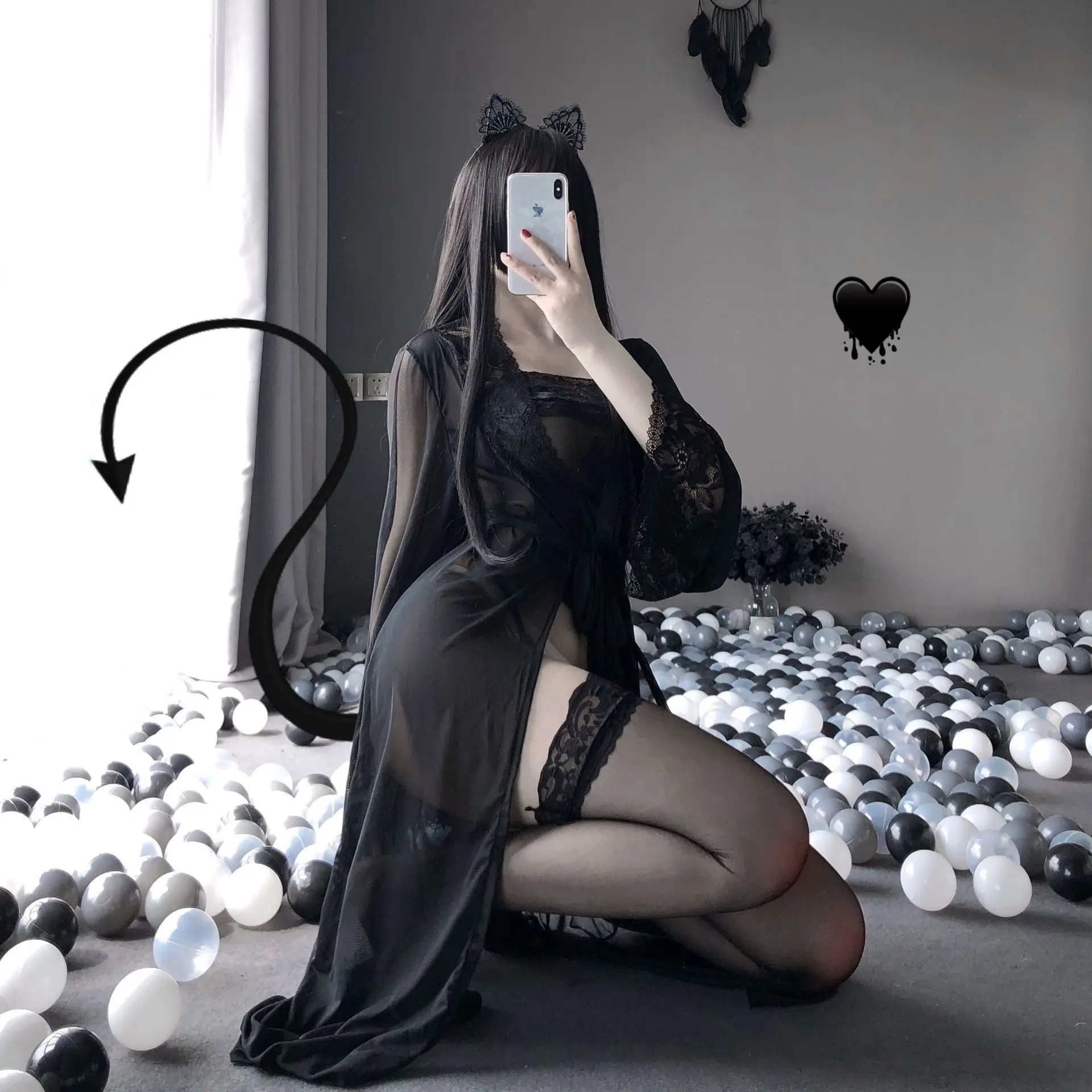 

Женское сексуальное прозрачное платье, кружевная Пижама с лямкой на шее, нижнее белье, одежда для женщин, платье-комбинация, Порно