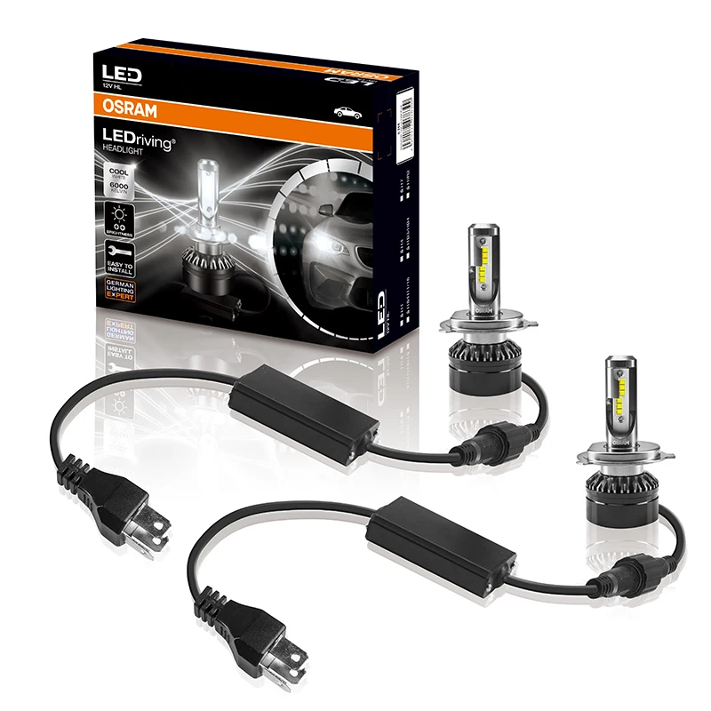 Светодиодные фары OSRAM H7 автомобильные H11 H1 H4 светодиодные лампы HB4 HB3 9005 9006 led 12 В 19