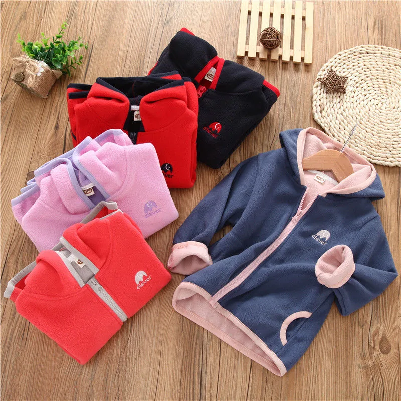 

2019 New Spring Autumn Baby Boys Girls Clothes Zipper Hooded Sweatshirt Teens Children's Kids Casual Sportswear Infant Clothing