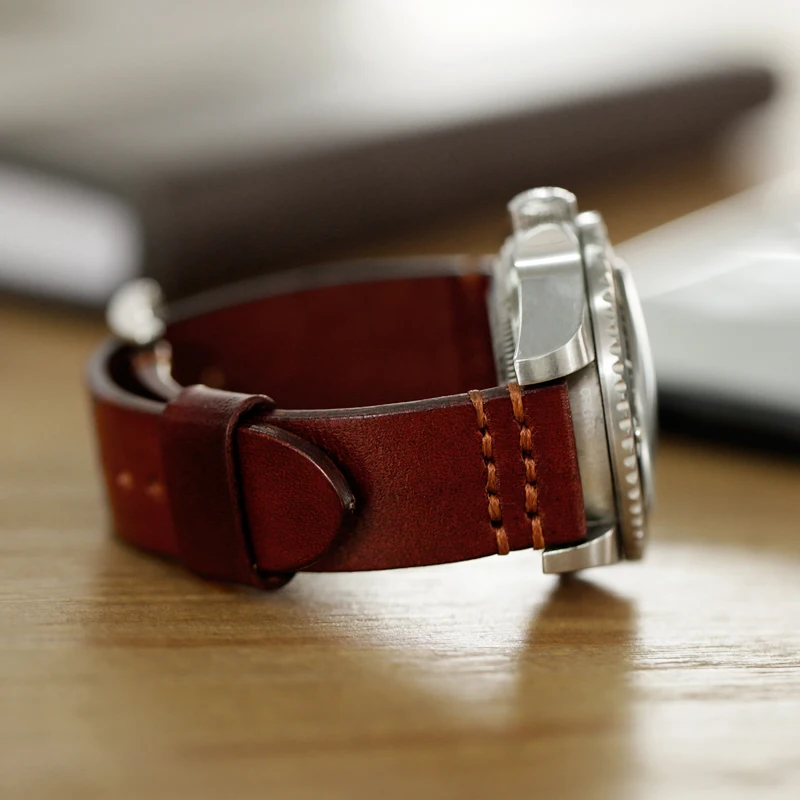 

Genuine leather Strap for apple watch band 44mm 40mm iWatch serie se 6 5 4 3 leather Plaid Pattern bracelet for apple watch band