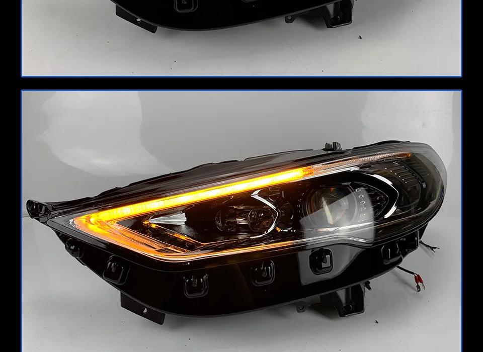 Фары для автомобиля Ford Mondeo Fusion- DRL дневные ходовые огни головная лампа светодиодный Биксеноновая лампа Противотуманные фары автомобильный аксессуар