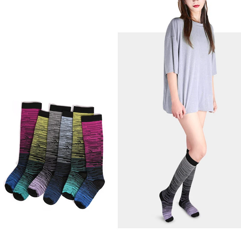 

New Sports Lifting Long Tube Calf Fitness Compression Socks Lisong Running Outdoor Socks Outdoor Pressure Stockings