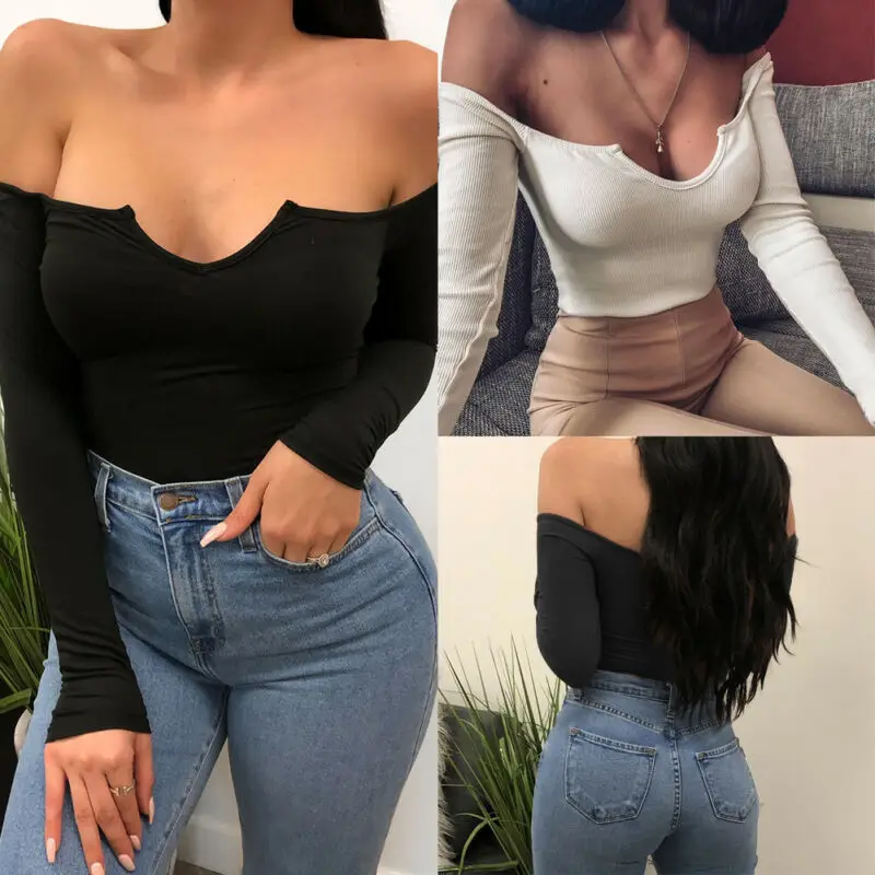 Модная женская блузка Повседневное Растениеводство Майки V образным вырезом