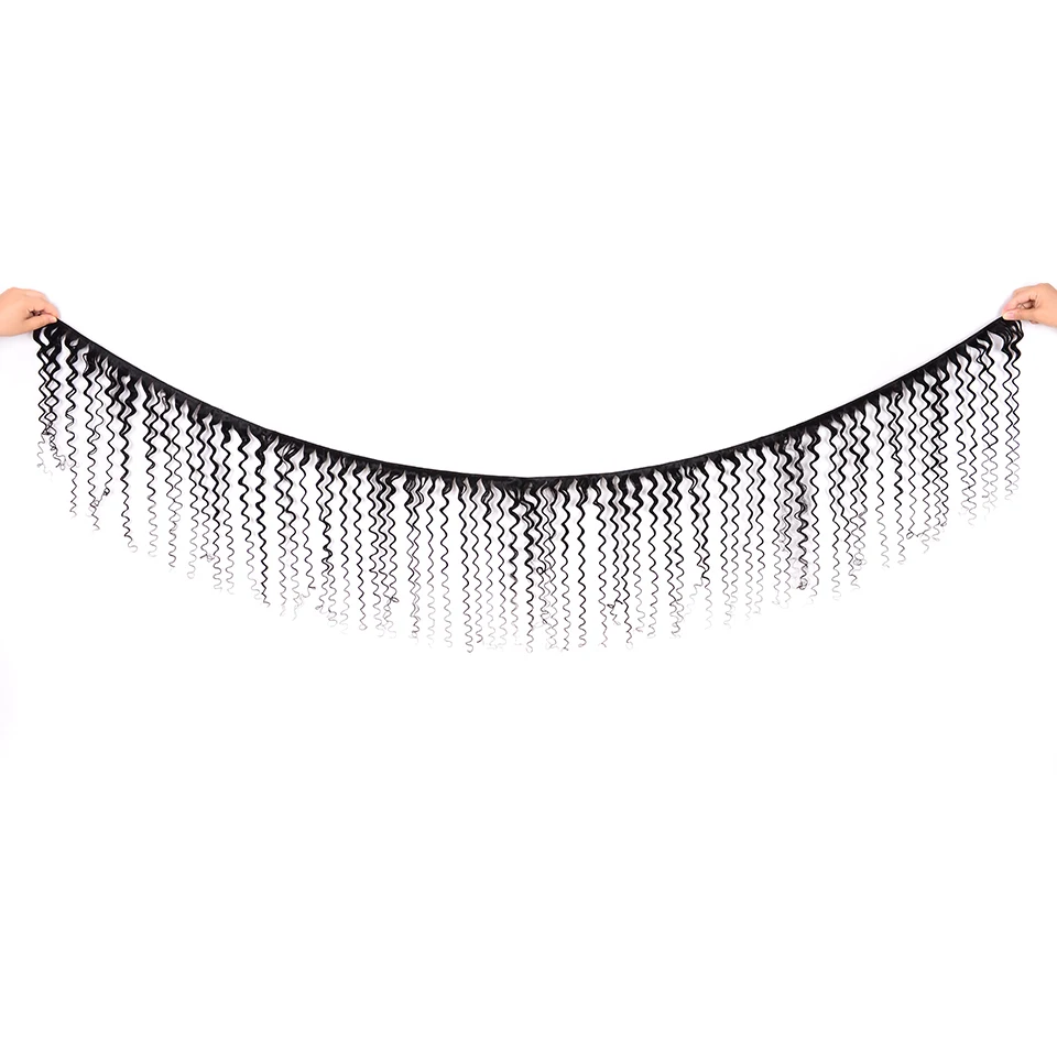 Karizma бразильские волосы с глубокой волной 3 комплекта сделок застежкой средняя