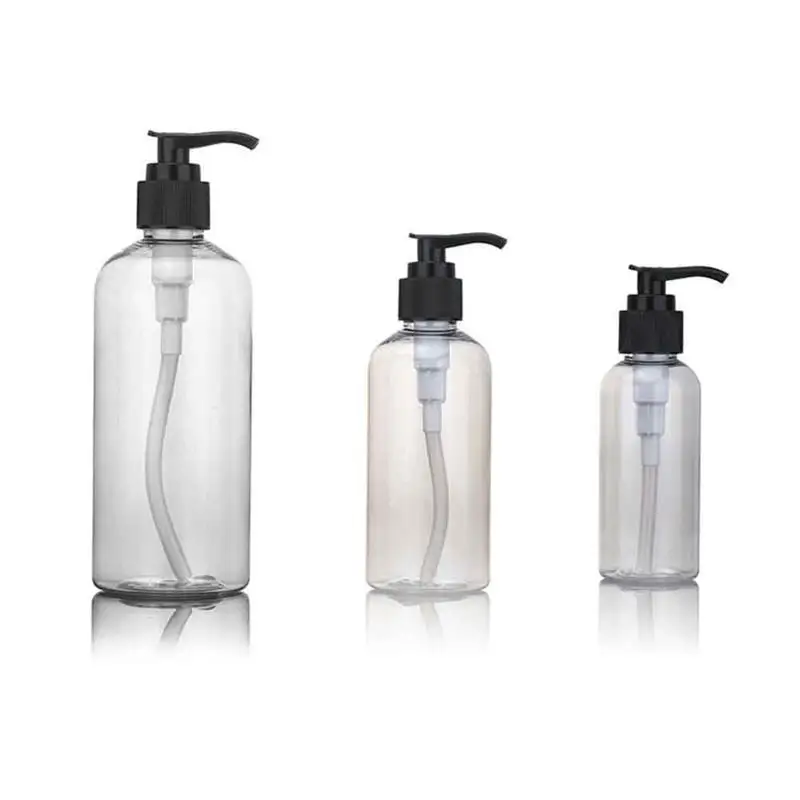 

5/6Pcs Empty Spray Bottles Shower Gel Press Pump Bottle Empty Subpackaging Bottle Refillable Bottle For Home 100ml 200ml 300ml