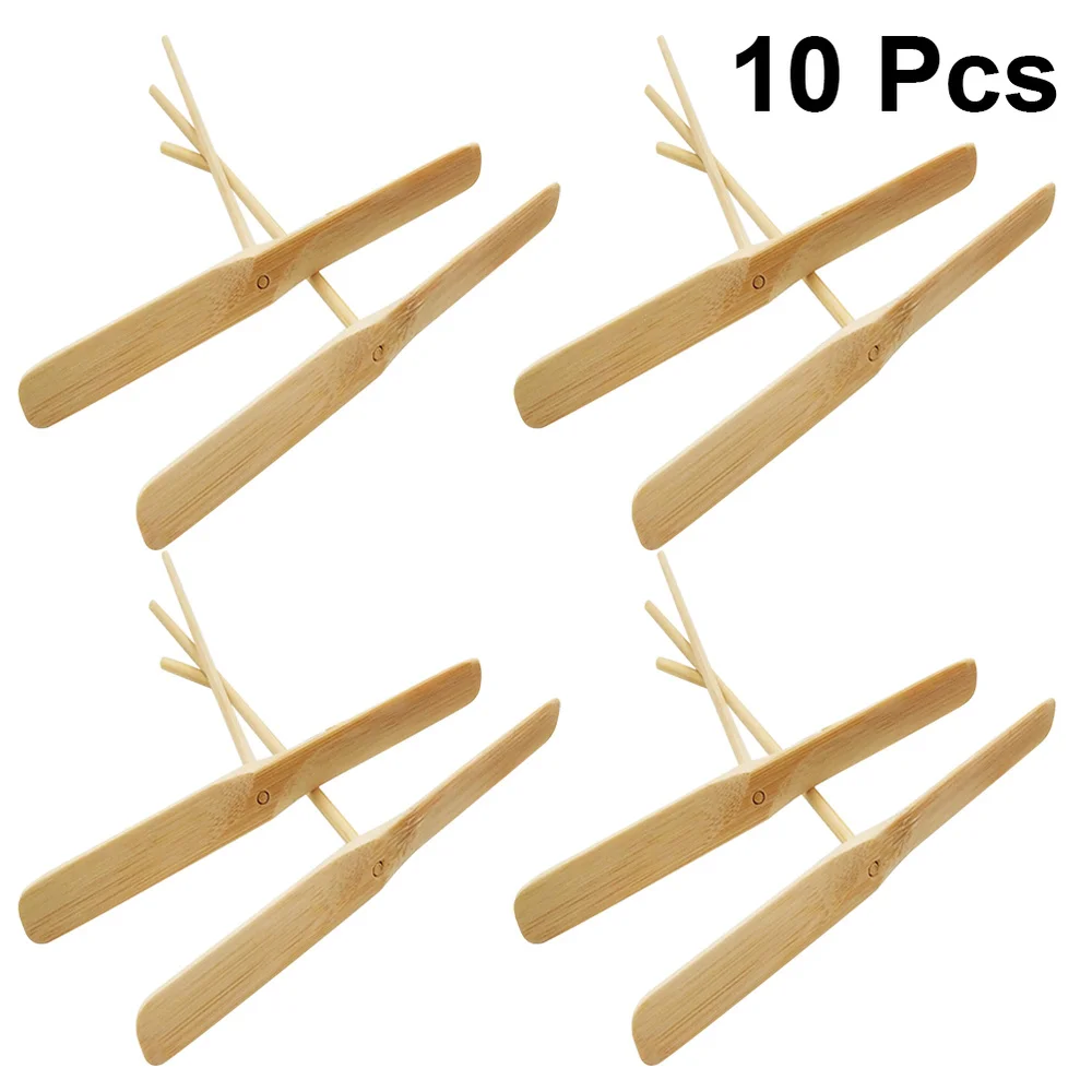 

10pcs Balance Gravity Wooden Dragonfly Physics and Science Balance for Kids (The Original Wood Color)