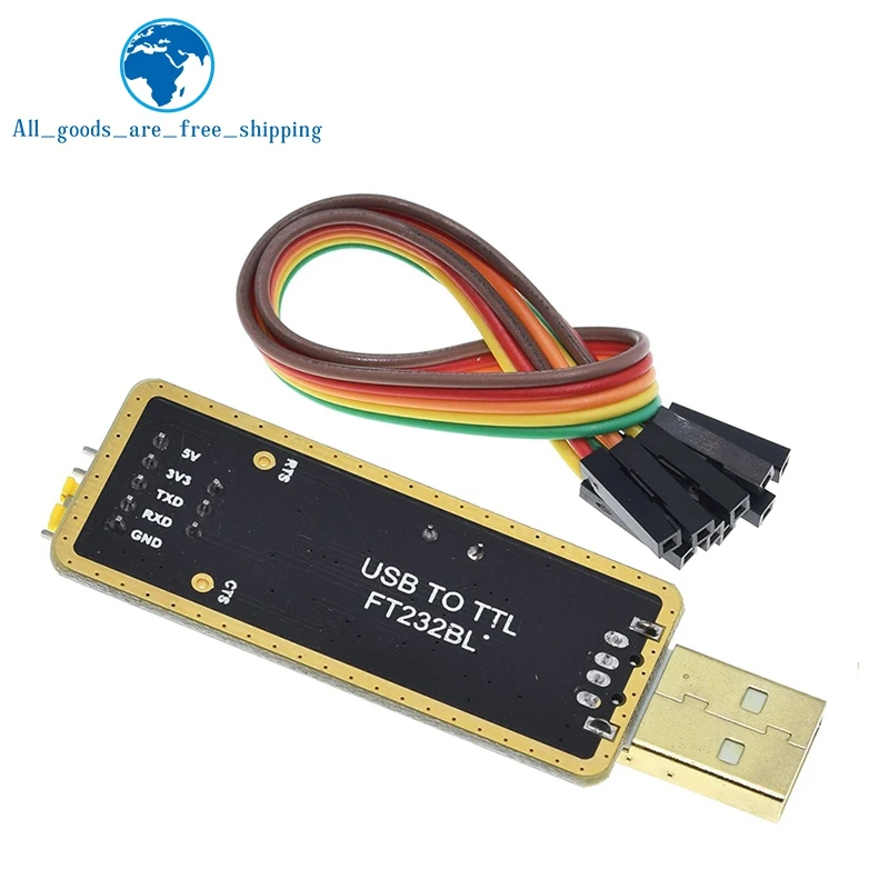 Кабель адаптер FT232 FT232BL FT232RL USB 2 0 для скачивания уровня TTL модуля адаптера