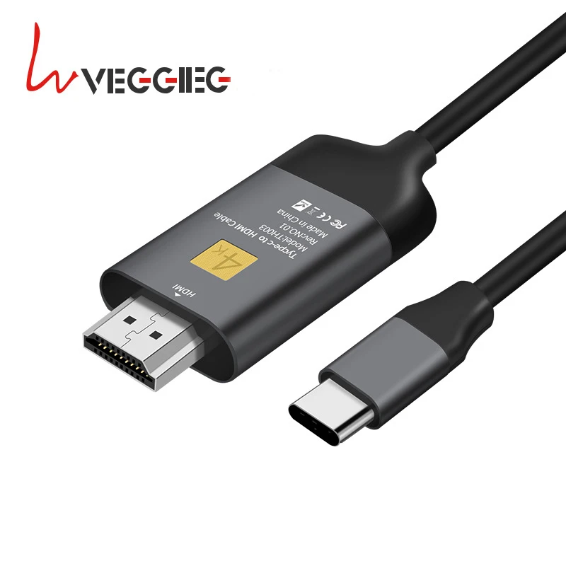 Кабель YMY usb-c/HDMI, UHD 4K, 60 Гц, HDMI2.0, HDR, HDCP, 2 м