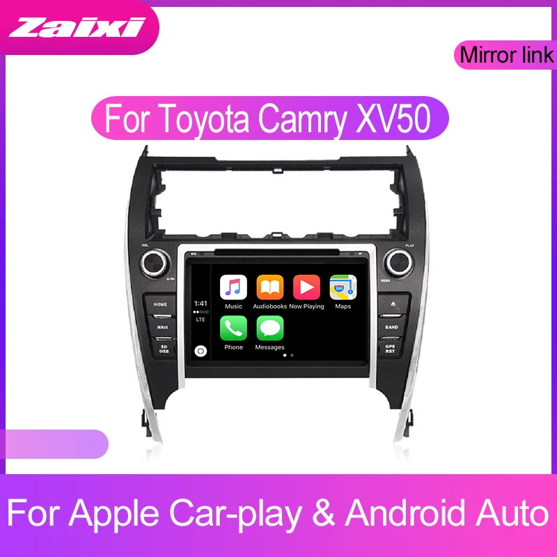 Для Toyota Camry XV50 2012 2013 2014 2016 аксессуары для Android автомобильное радио мультимедийный