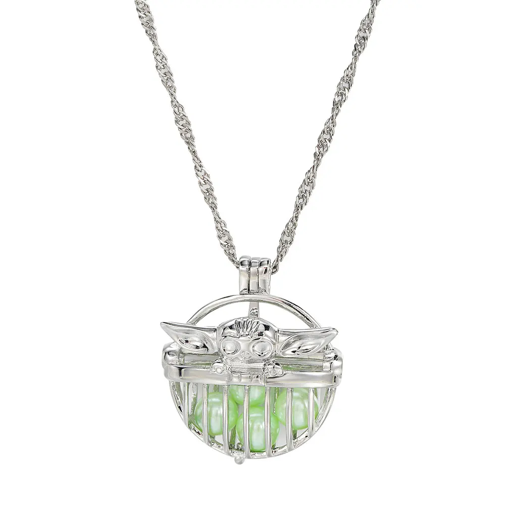 Ожерелье со звездами DCARZZ Детская Подвеска в виде жемчужной клетки Мандалора