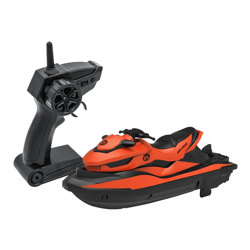 

SMRC M5 2.4G Electric RC Boat Double Motor RTR Mini Remote Control Ship Motorboat Kids' Outdoor Indoor Water Toys