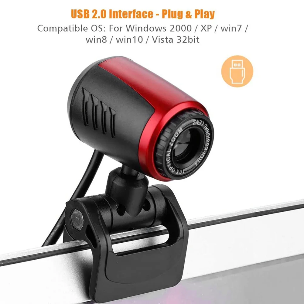 Портативная веб камера USB 2 0 для прямой трансляции видео конференций HD высокой