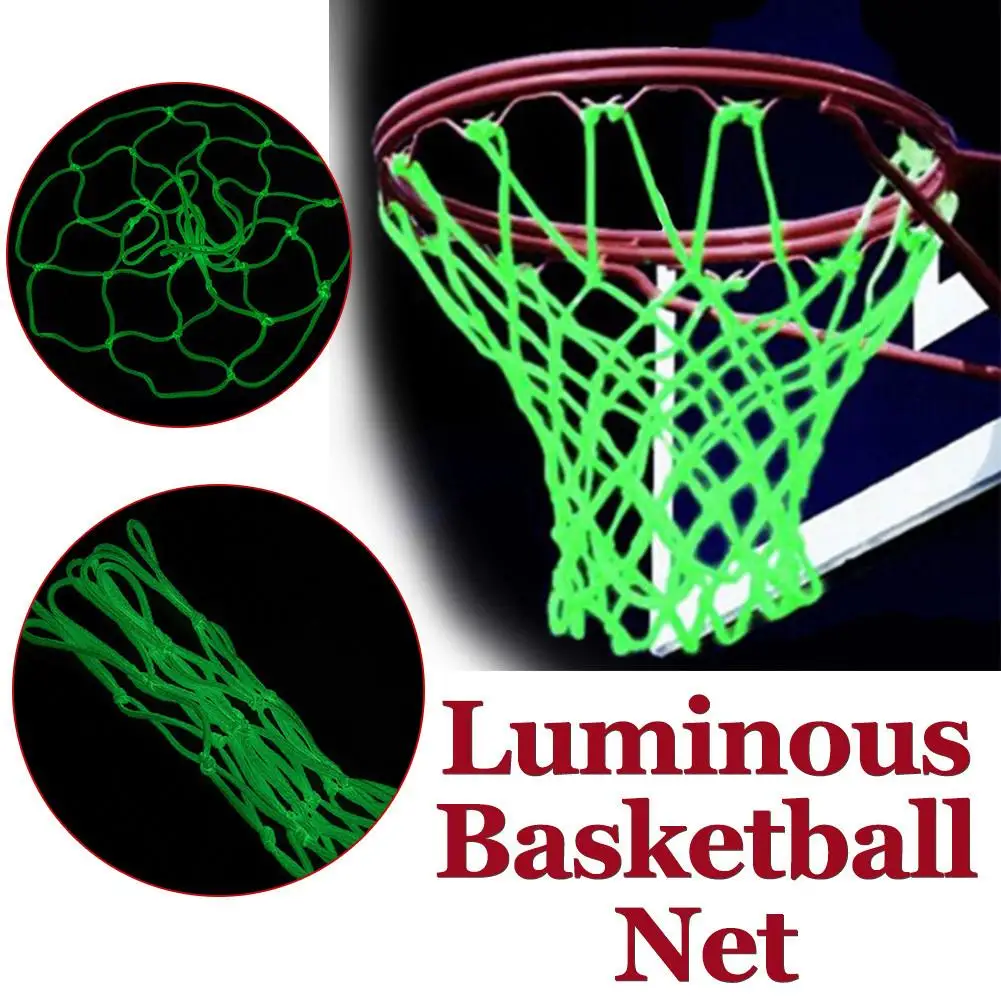 Basketball Net Luminous Outdoor Glowing Nylon Replacement Standard Size |